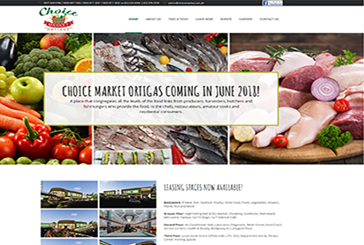 Choice Market Homepage Banner Screenshot